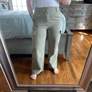 Olive Green Cargo Pants